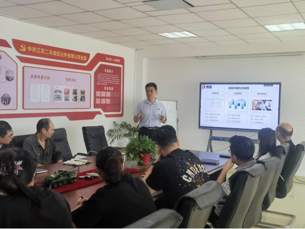 博革咨詢與二馬液壓達成精益布局&6S與目視化合作